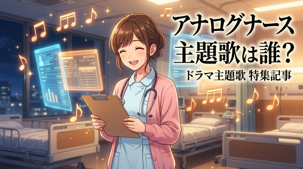 アナログナースの主題歌は誰？最新の楽曲情報や放送日を徹底解説！