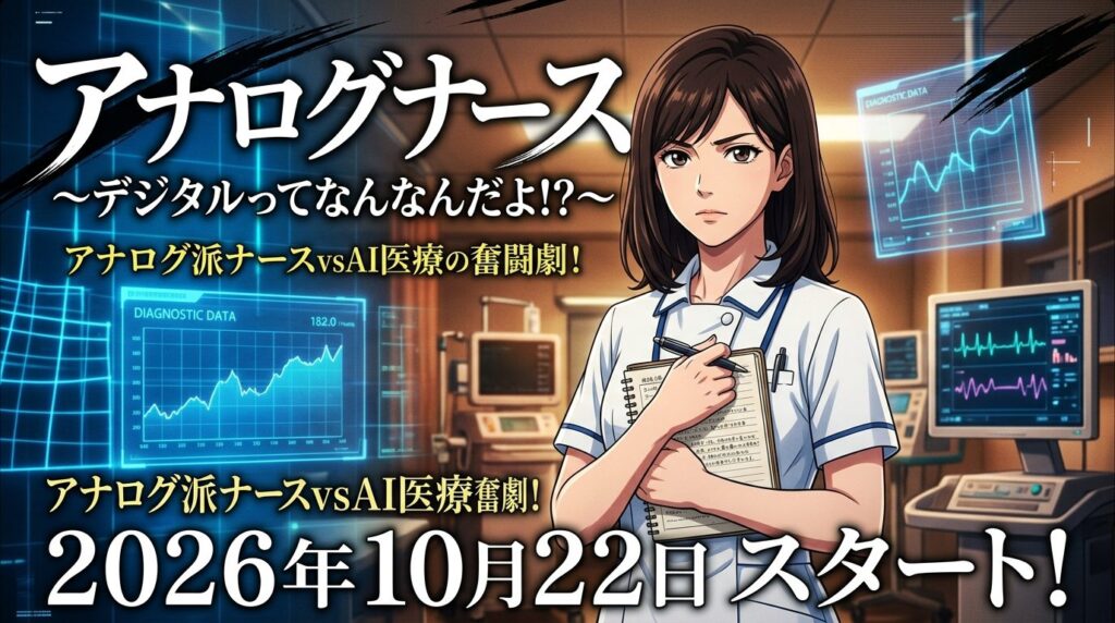 ドラマ『アナログナース〜デジタルってなんなんだよ!?〜』いつから放送？初回日程・放送時間・全何話＆見逃し配信徹底解説【ネタバレなし】