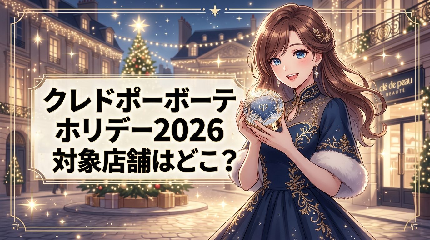 クレドポーボーテ ホリデー2026 対象店舗はどこ?