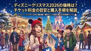 ディズニークリスマス2026の価格は?チケット料金の目安と購入手順