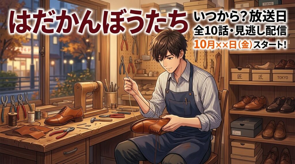 ドラマ『はだかんぼうたち』はいつから？放送日・放送局・全何話日程スケジュール＆無料見逃し配信まとめ【ネタバレなし】