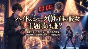 ハイド&シーク0秒前の彼女の主題歌は誰?楽曲や発売日を徹底解説!