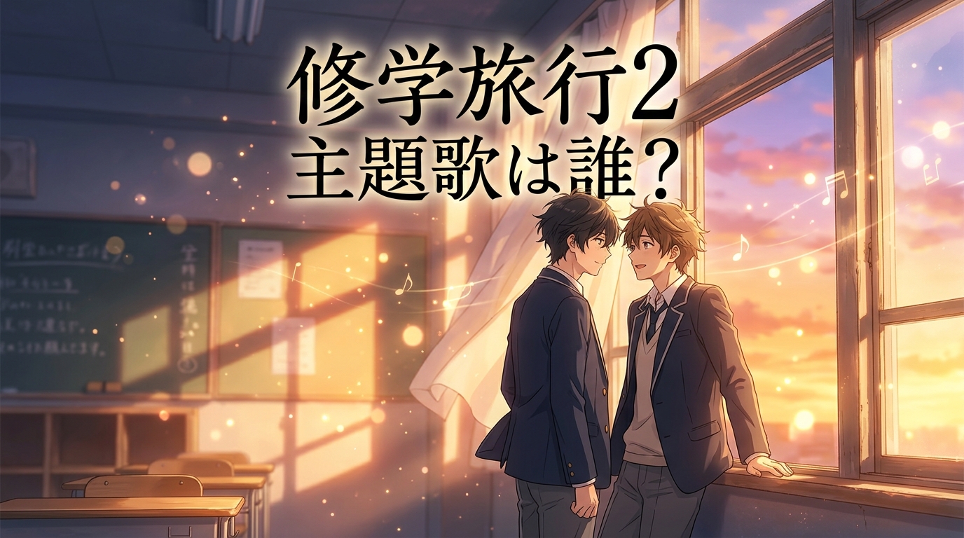 修学旅行で仲良くないグループに入りました2の主題歌は誰?曲を徹底解説!