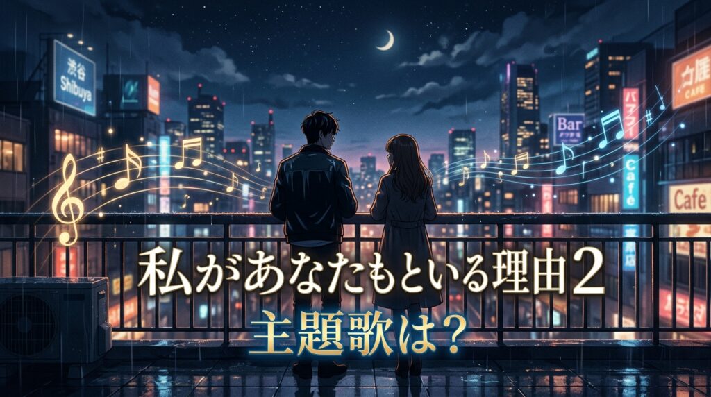 私があなたといる理由2主題歌は誰？前作楽曲や配信発売情報を徹底解説！