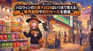 ハロウィンのお菓子2026はいつまで買える？販売期間や割引セールを徹底解説