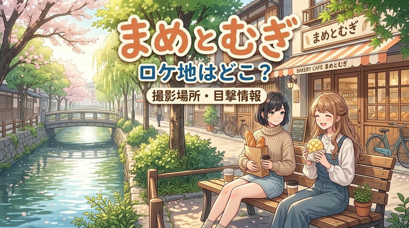 ドラマ「まめとむぎ」のロケ地はどこ?撮影場所や目撃情報を徹底解説!