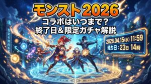 モンスト2026のコラボはいつまで？終了日や限定ガチャを徹底解説！