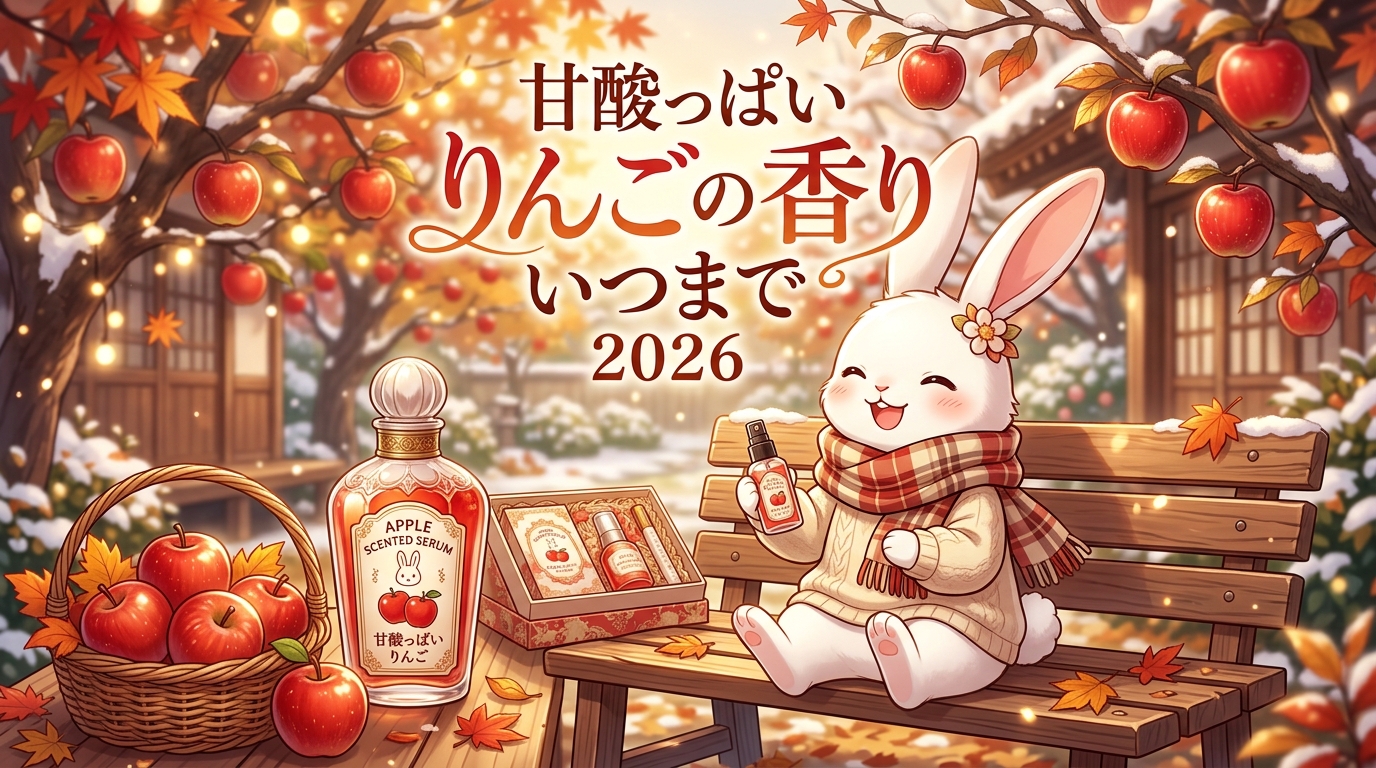 ミッフィー甘酸っぱいりんごの香りはいつまで?販売期間や取扱店を解説!