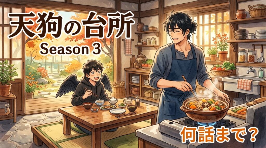 天狗の台所Season3は何話まで？最終回の日程や見逃し配信を解説！